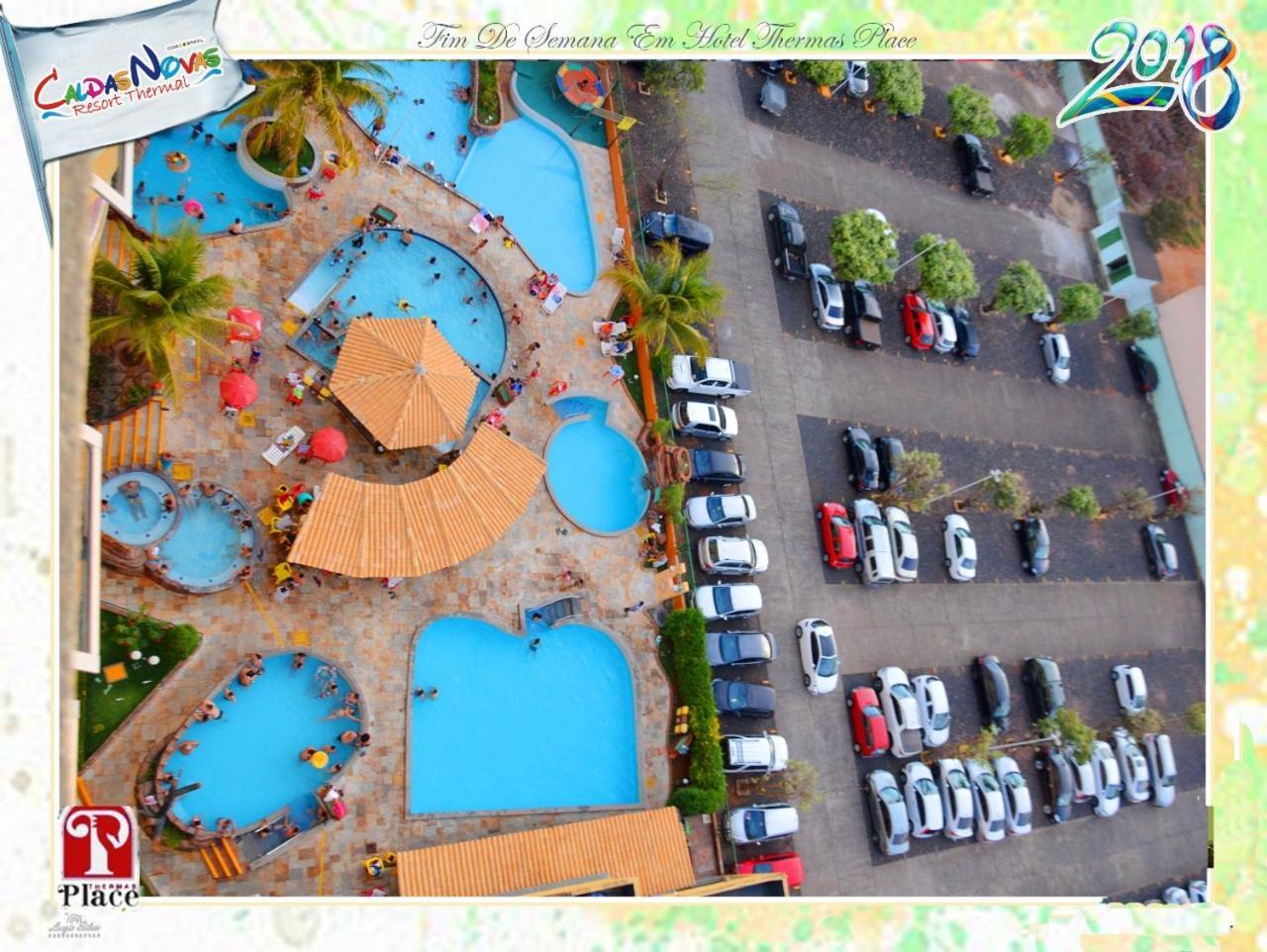 Hidro: Luxo Com 2 Quartos E Bebidas à Beira Da Piscina * Caldas Novas